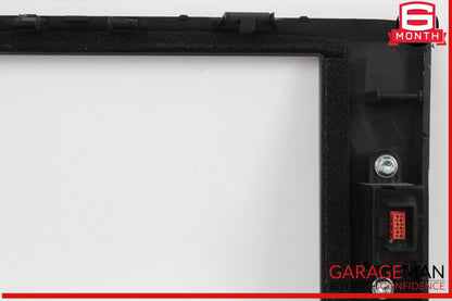 14-17 Maserati Ghibli S Dashboard Dash Display Screen Trim Bezel Cover Black OEM