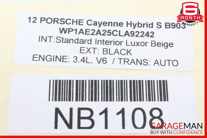 11-18 Porsche Cayenne 958 S Front Left Side Door Lock Latch Actuator OEM