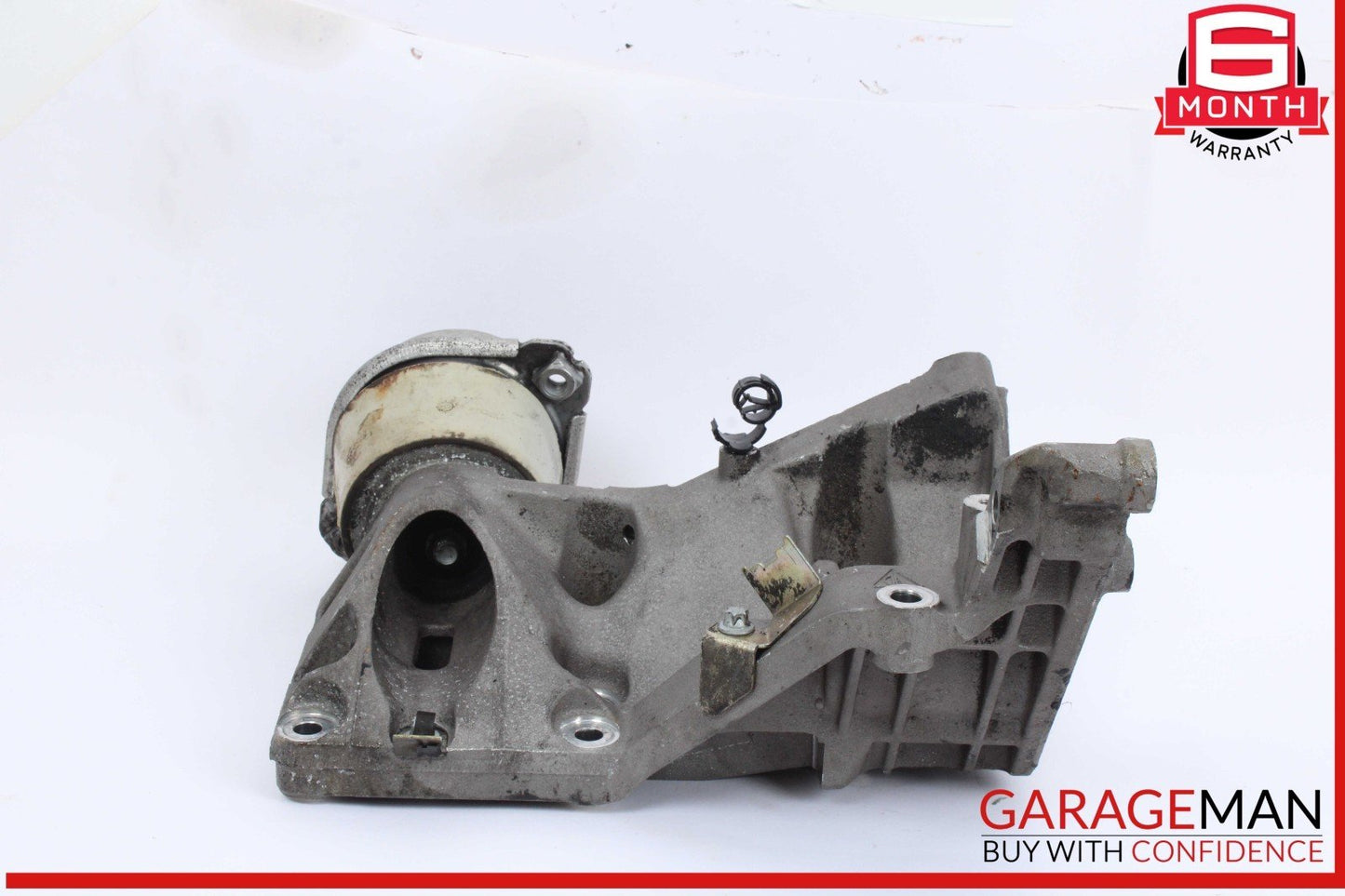 03-06 Porsche Cayenne S 955 Engine Left Side Mount Bracket w/ Motor