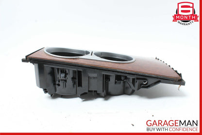 06-12 Mercedes GL350 ML350 GL450 Center Console Cup Holder Compartment Wood