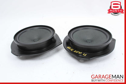 08-15 Mercedes W204 C250 C350 Front Right & Left Door Sound Speakers Set of 2