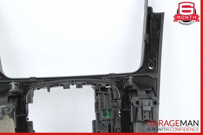 09-16 Audi A4 A5 Front Center Console Shift Trim Shifter Bezel Cover Assembly