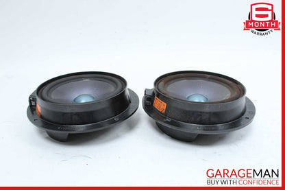 06-13 Mercedes W251 R350 Rear Left & Right Door Sound Audio Speakers Set of 2
