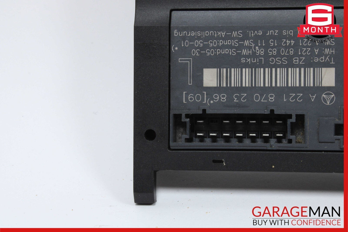 07-13 Mercedes W221 S550 S400 S63 AMG Front Left Side Under Seat Control Unit