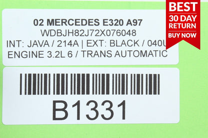 98-02 Mercedes W210 E320 E430 Power Junction Fuse Relay Box Module Unit A97 OEM