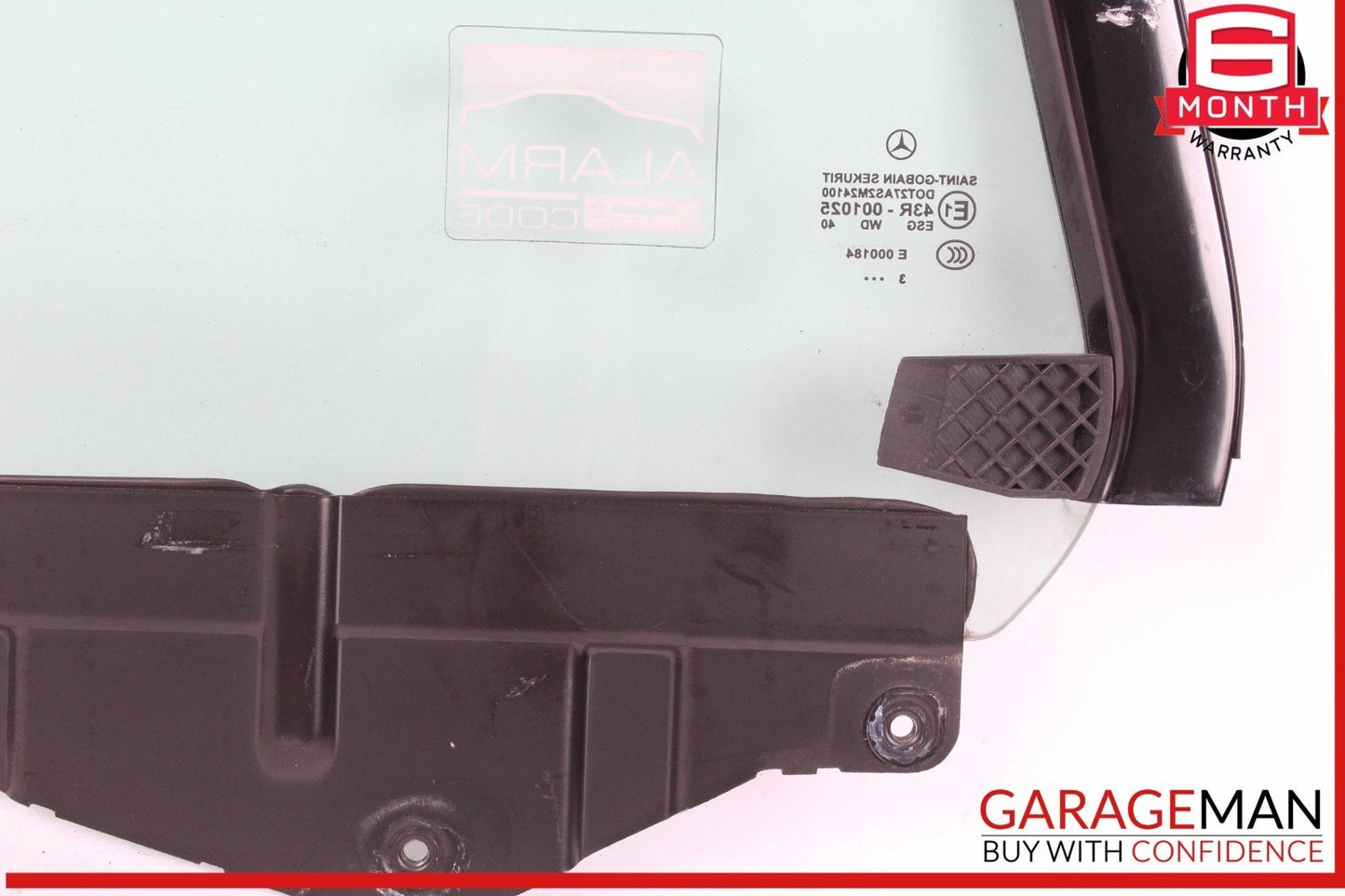 03-12 Mercedes R230 SL500 SL55 AMG Rear Left Side Quarter Window Glass OEM