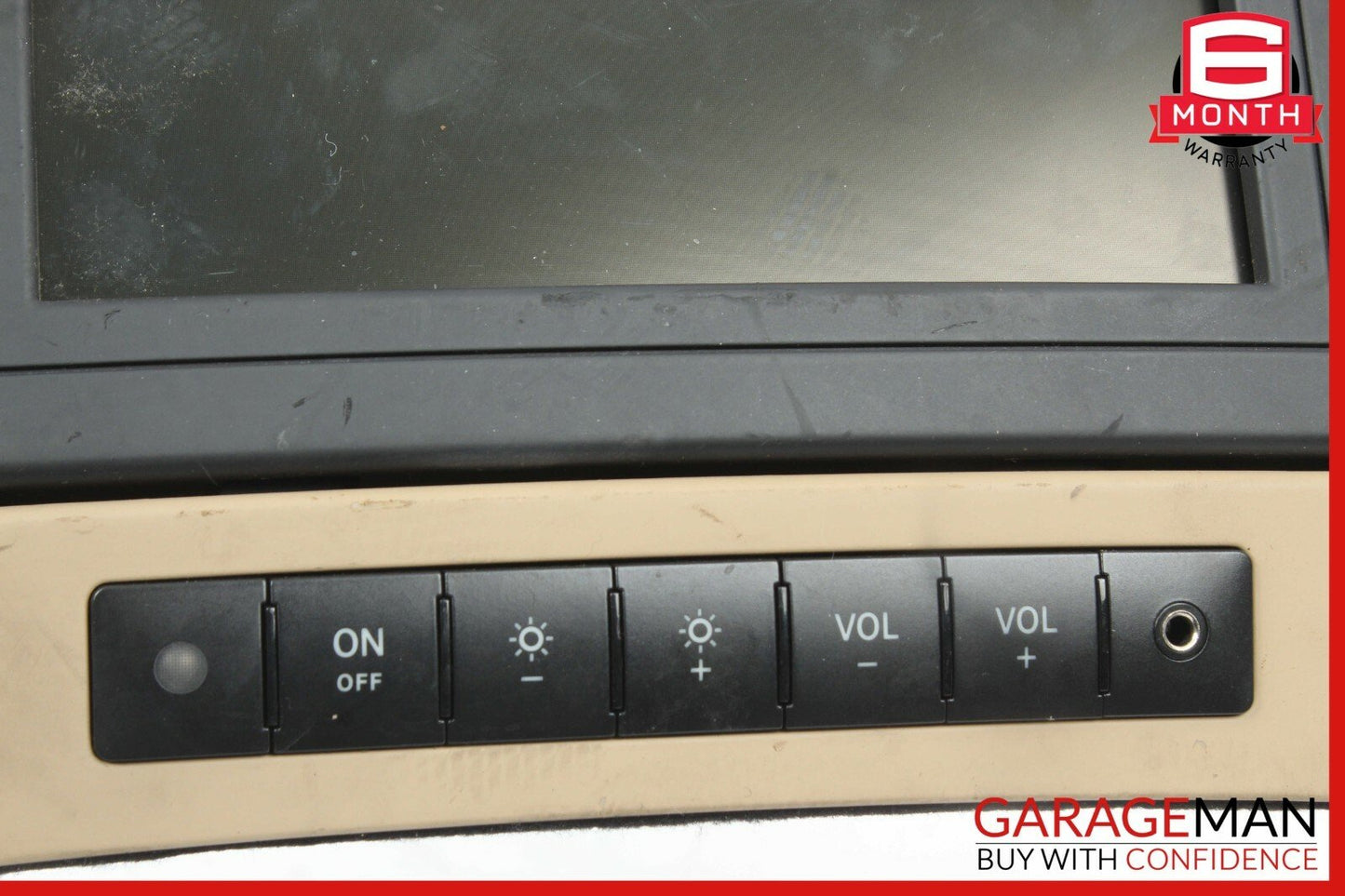 07-12 Mercedes W251 R320 Rear Seat Headrest Screen Monitor Display 33650101 OEM