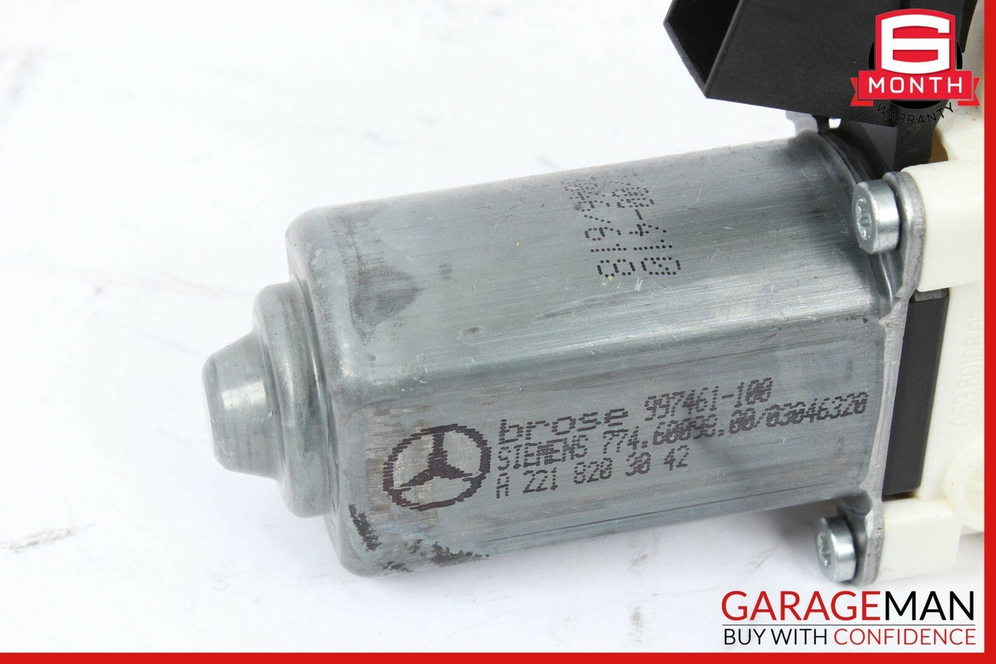 07-13 Mercedes W221 S550 S600 S63 AMG Rear Right Window Regulator Motor OEM