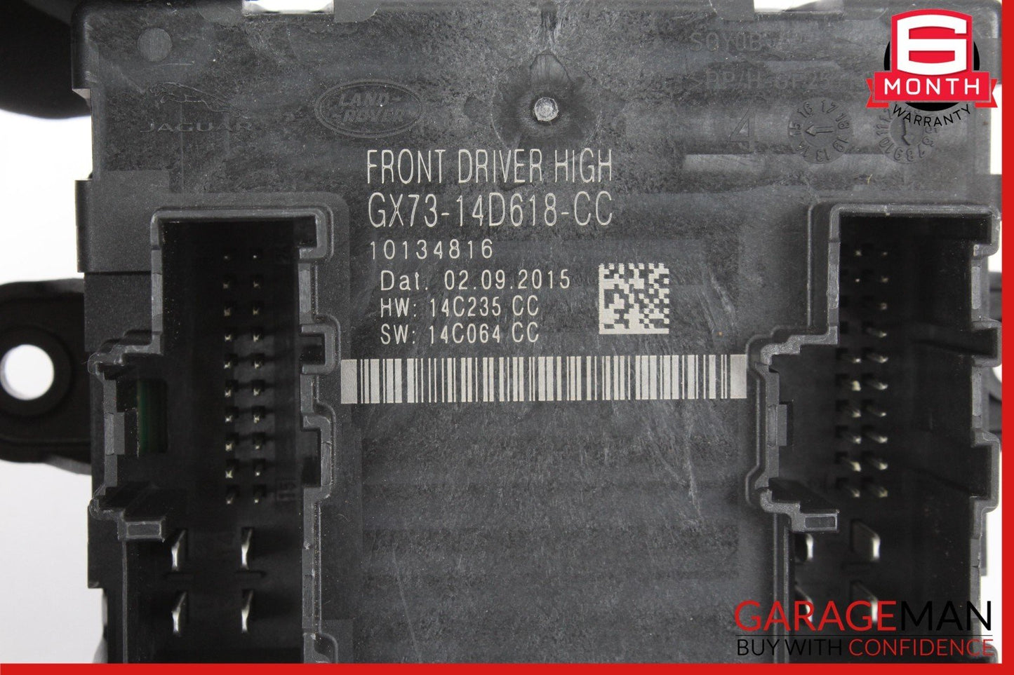 16-20 Jaguar XF Front Left Driver Side Door Control Module GX7314D618CC OEM