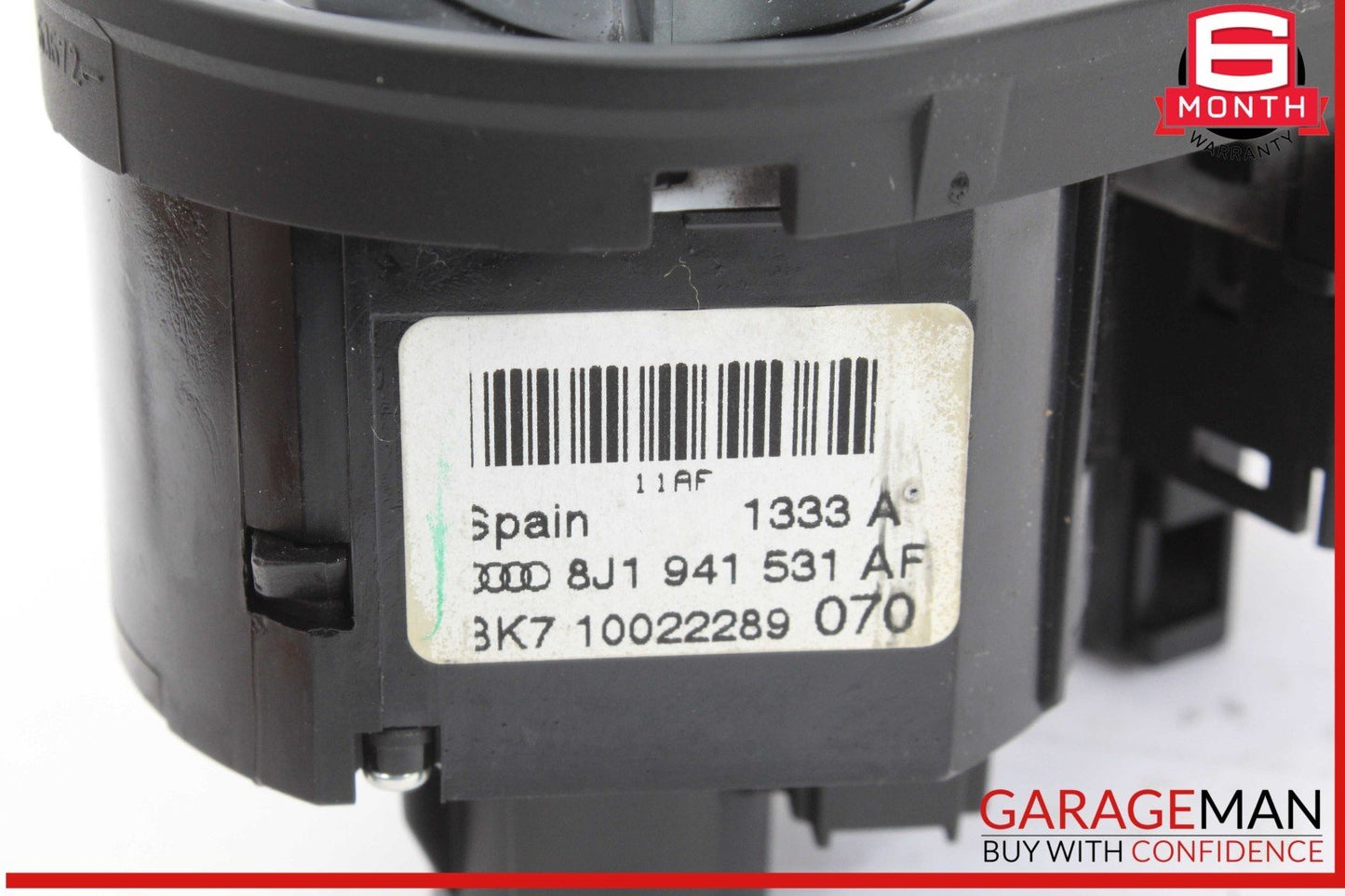 11-15 Audi TT TTS Quattro Front Headlight Fog Light Lamp Switch 8J1941531AF OEM