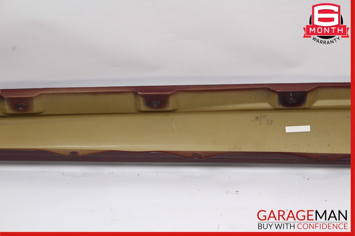 06-13 Mercedes W251 R350 Left Side Skirt Rocker Moulding Panel Carneol Red OEM