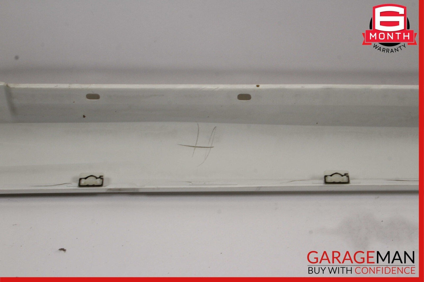 12-14 Mercedes W204 C350 Coupe Sport Right Side Rocker Skirt Molding Polar White