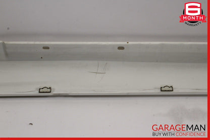 12-14 Mercedes W204 C350 Coupe Sport Right Side Rocker Skirt Molding Polar White