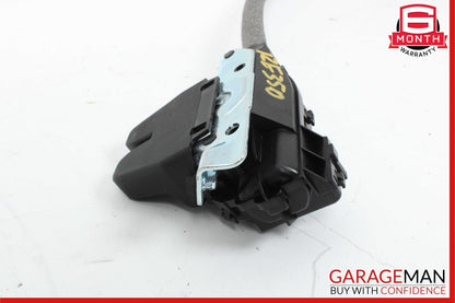 08-17 Mercedes W207 E350 Trunk Lid Latch Lock Actuator w/ Cylinder Lock Latch
