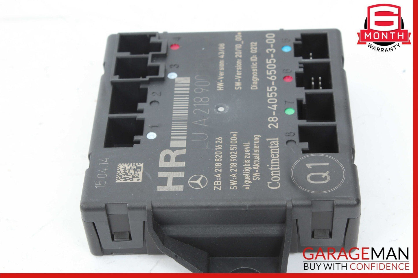 08-18 Mercedes W204 C250 CLS550 Rear Right Side Door Control Module Unit OEM