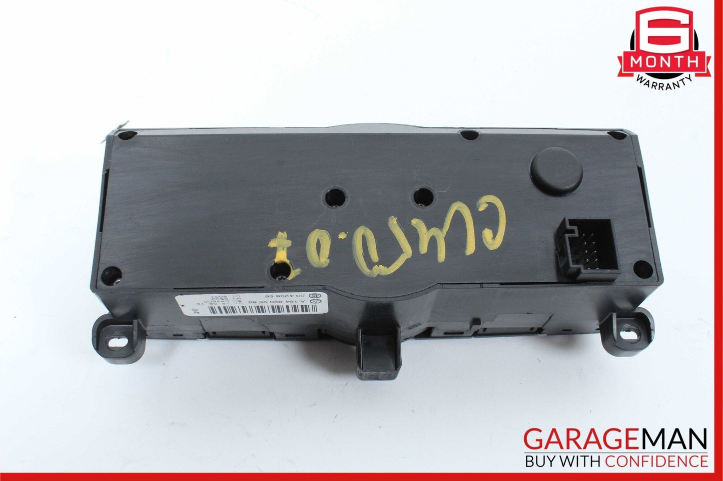 06-11 Mercedes X164 GL450 4Matic Rear A/C Heater Climate Control Switch Unit OEM