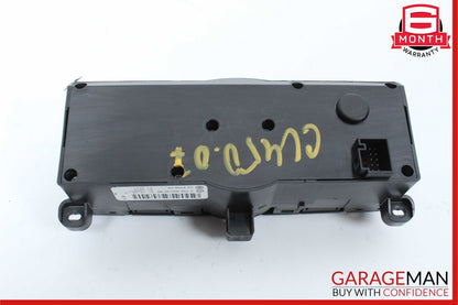 06-11 Mercedes X164 GL450 4Matic Rear A/C Heater Climate Control Switch Unit OEM