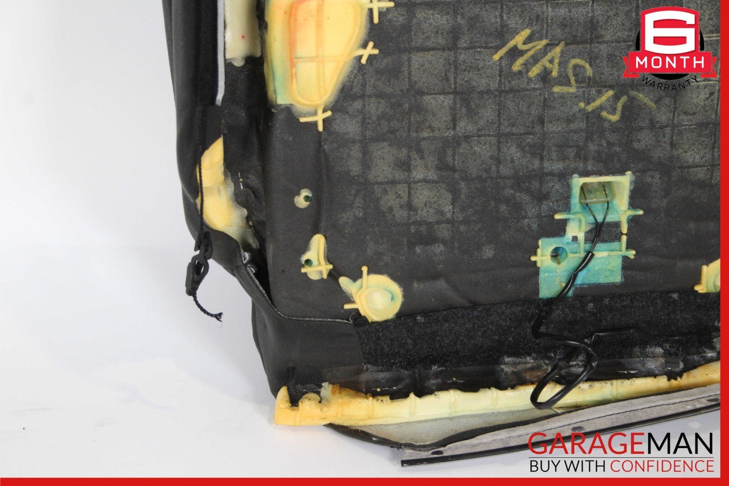 14-17 Maserati Ghibli M157 Front Right Side Lower Bottom Seat Cushion Black