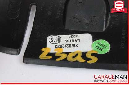 18-25 Audi Q5 Steering Column Shroud Trim Cover Black 80A953512A OEM
