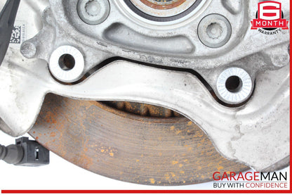 17-24 Audi S5 A4 Rear Right Passenger Side Spindle Knuckle Wheel w/ Rotor Disc