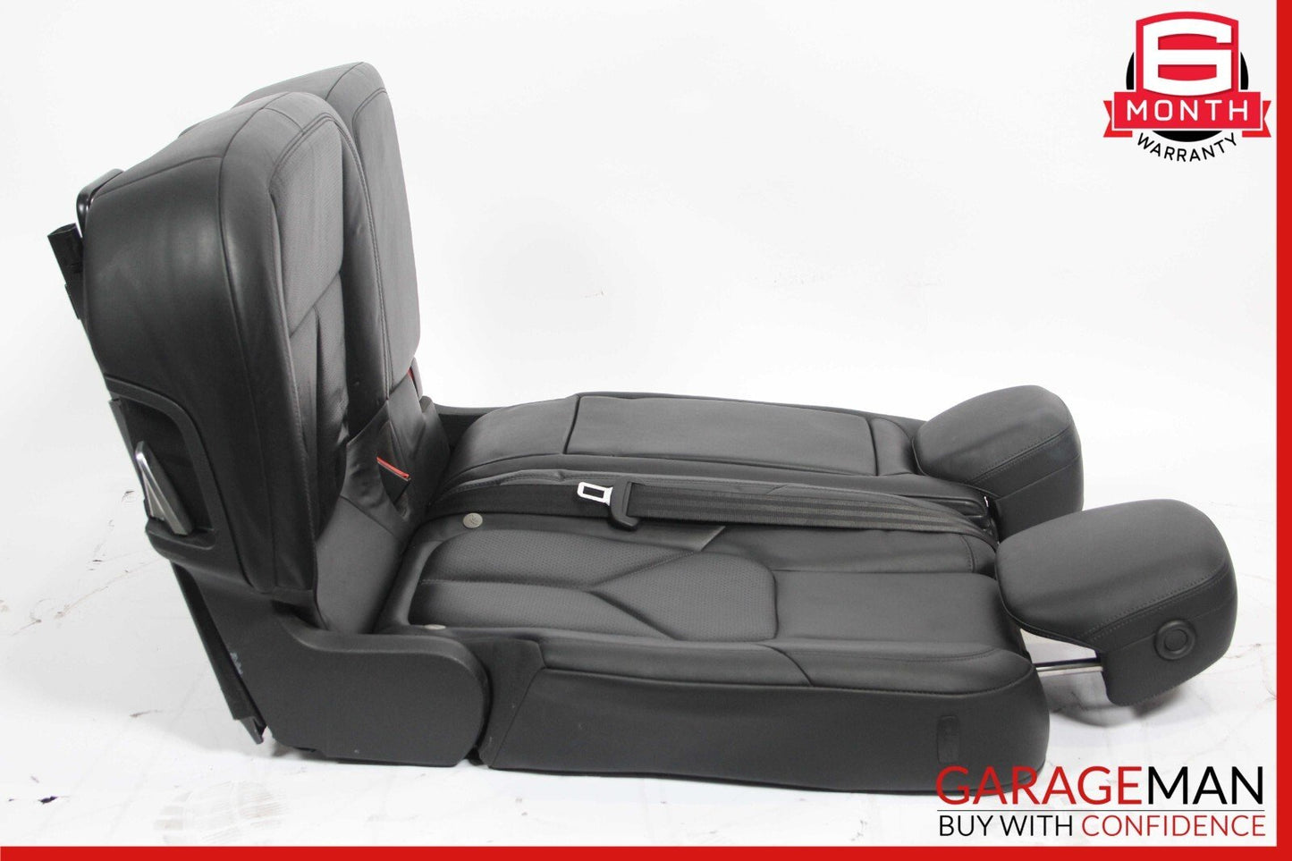 11-13 Porsche Cayenne 958 Hybrid Rear Left Top Upper Seat Cushion Assy Black