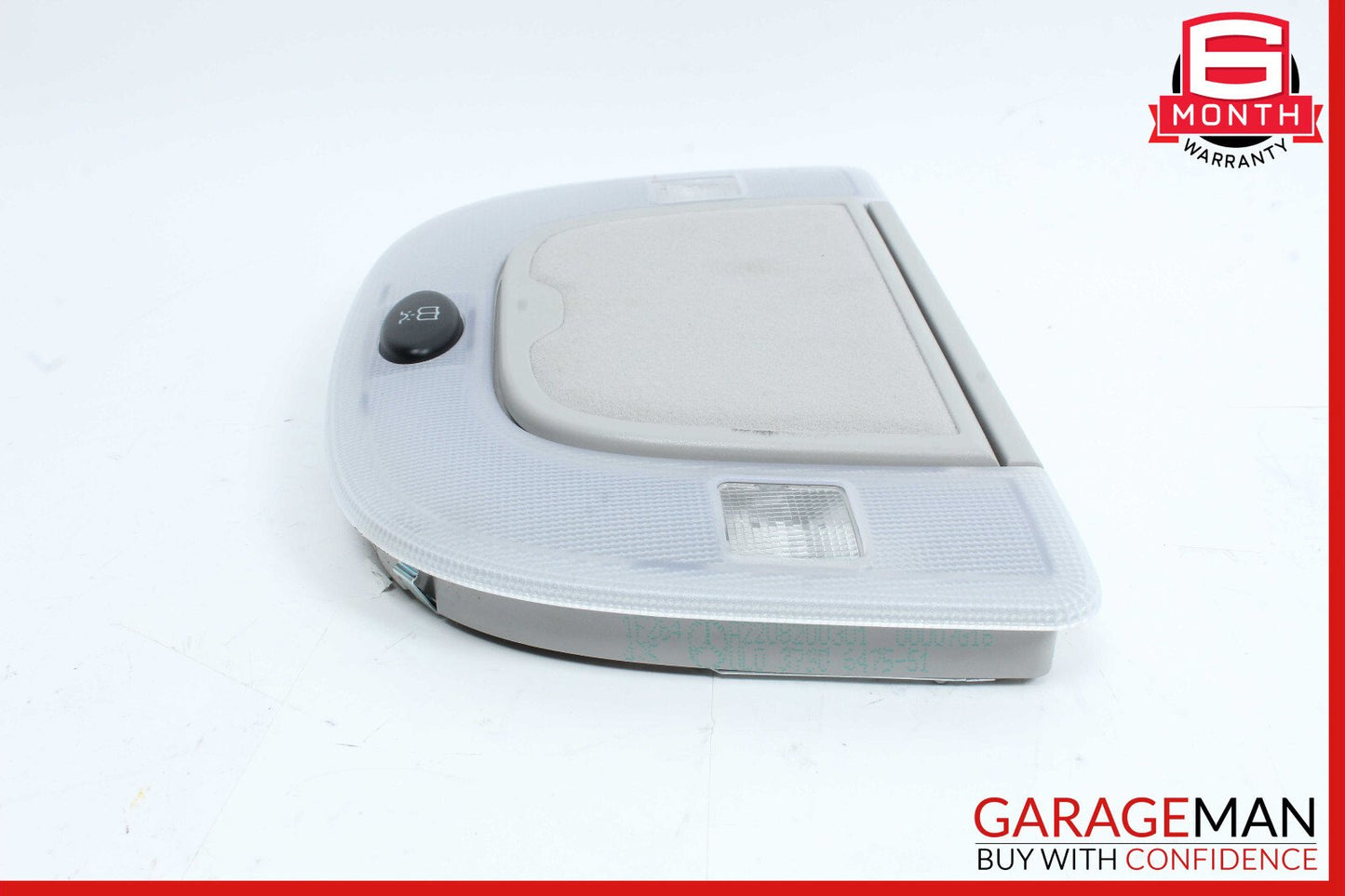 00-06 Mercedes W220 S500 Left Rear Dome Light Mirror Gray OEM