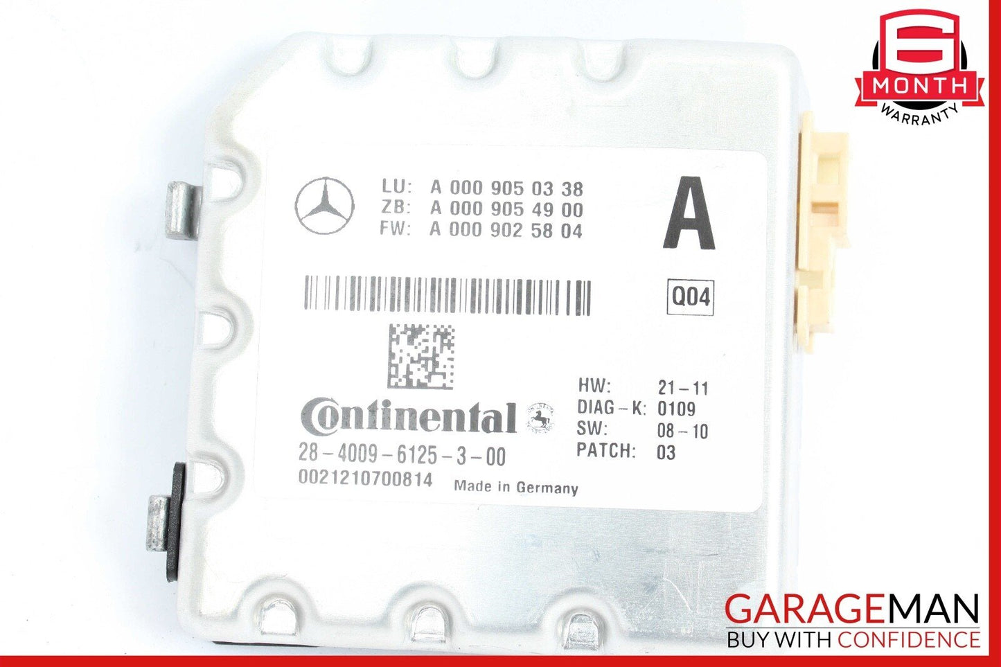 10-16 Mercedes W204 C350 E350 SLK350 Active Lane Assist Front Camera OEM