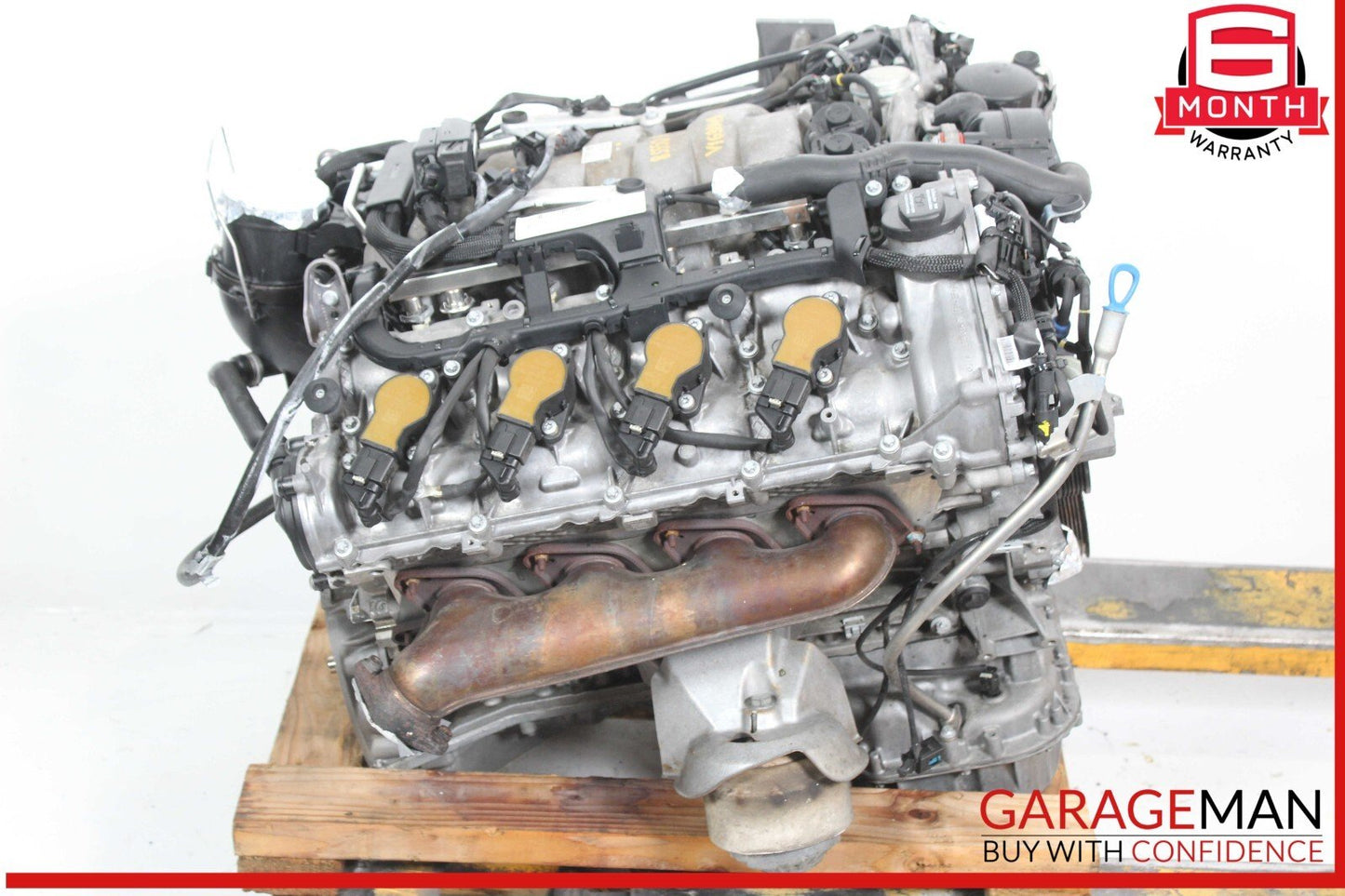 07-11 Mercedes W221 S550 CL550 5.5L V8 Engine Motor Block Assembly OEM 173k