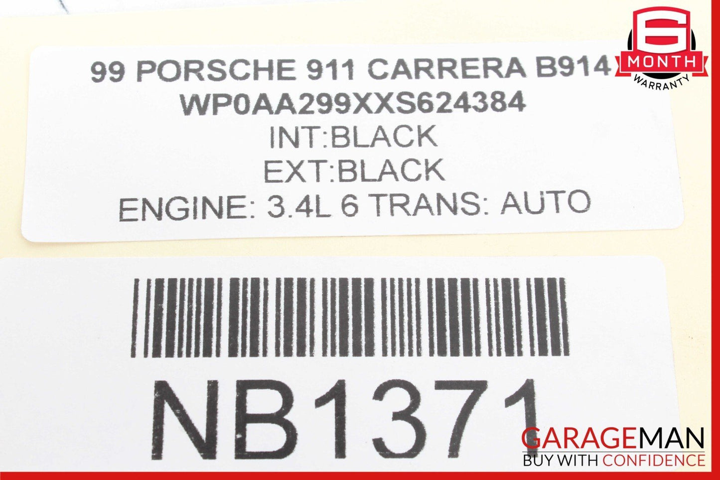 97-04 Porsche 911 996 Boxster Front Left Suspension Trailing Control Arm OEM