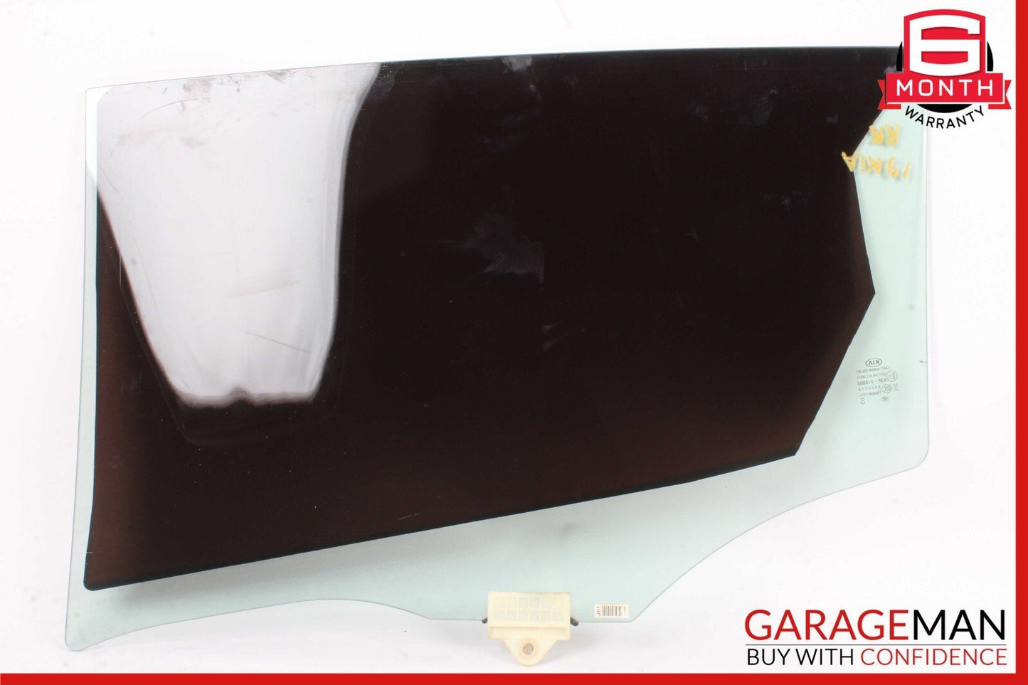18-23 KIA STINGER REAR RIGHT PASSENGER DOOR WINDOW GLASS OEM