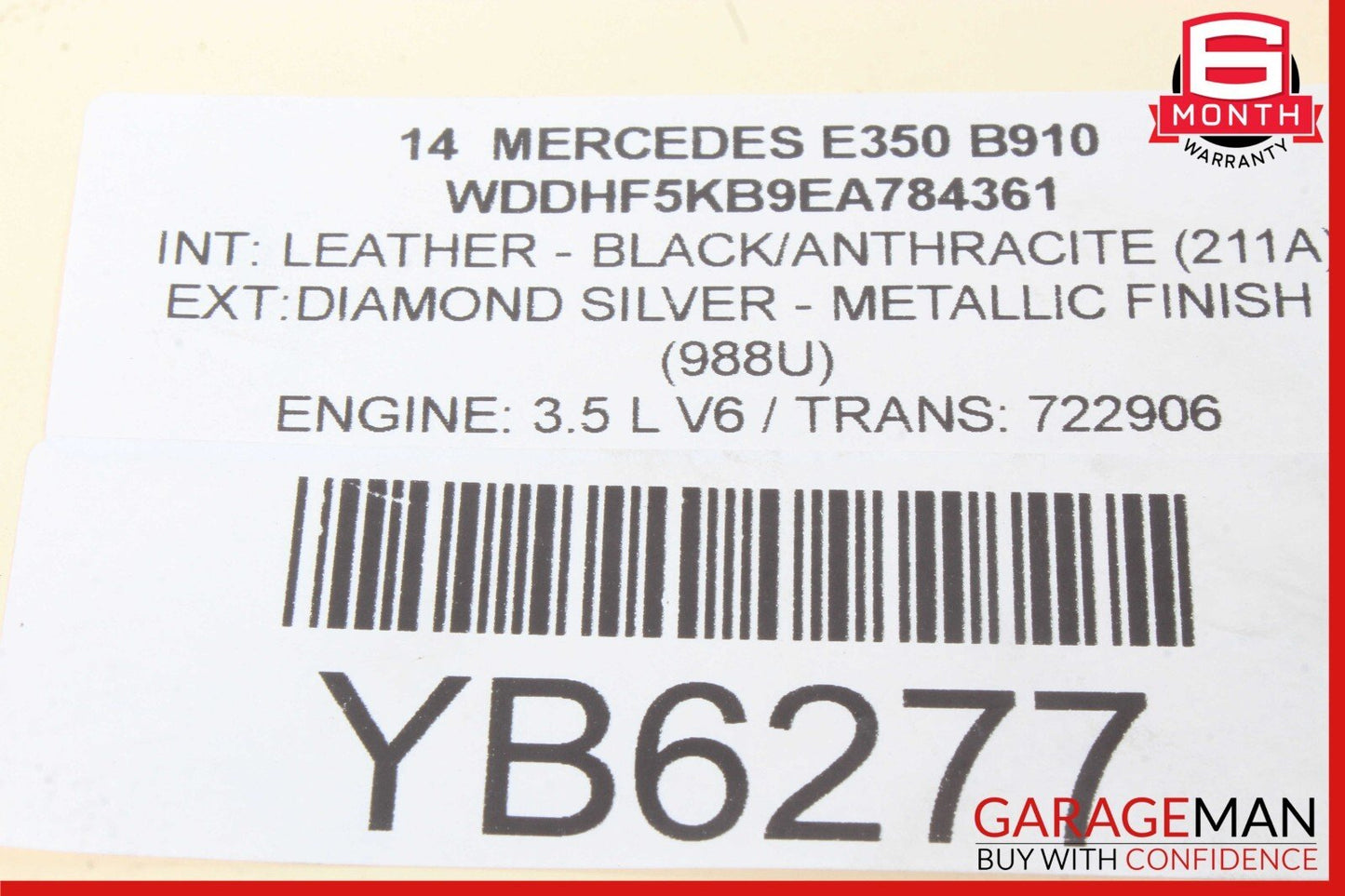 10-16 Mercedes W212 E350 Front Right Side Suspension Wishbone Control Arm RWD