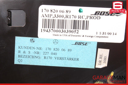 97-04 Mercedes R170 SLK230 SLK320 Amplifier Amp Bose Audio Sound 1708200689 OEM