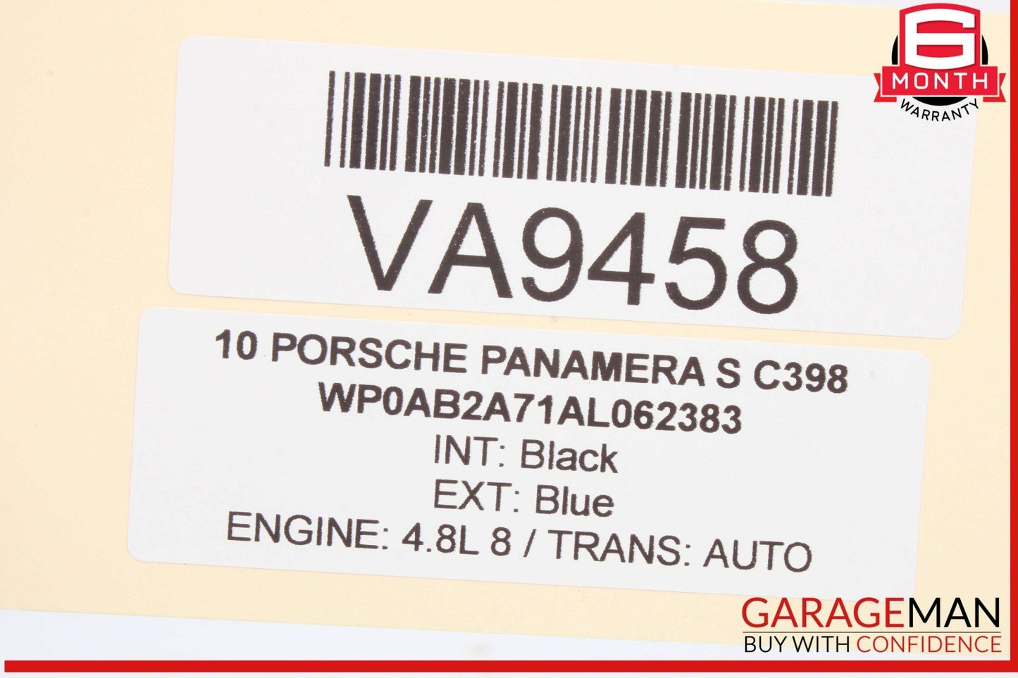 10-18 Porsche Panamera S 970 Cayenne 958 Keyless Go Control Module Sensor OEM