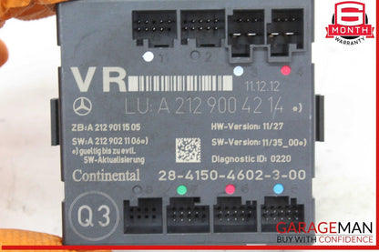 08-18 Mercedes W204 C250 CGI Front Right Passenger Side Door Control Module OEM
