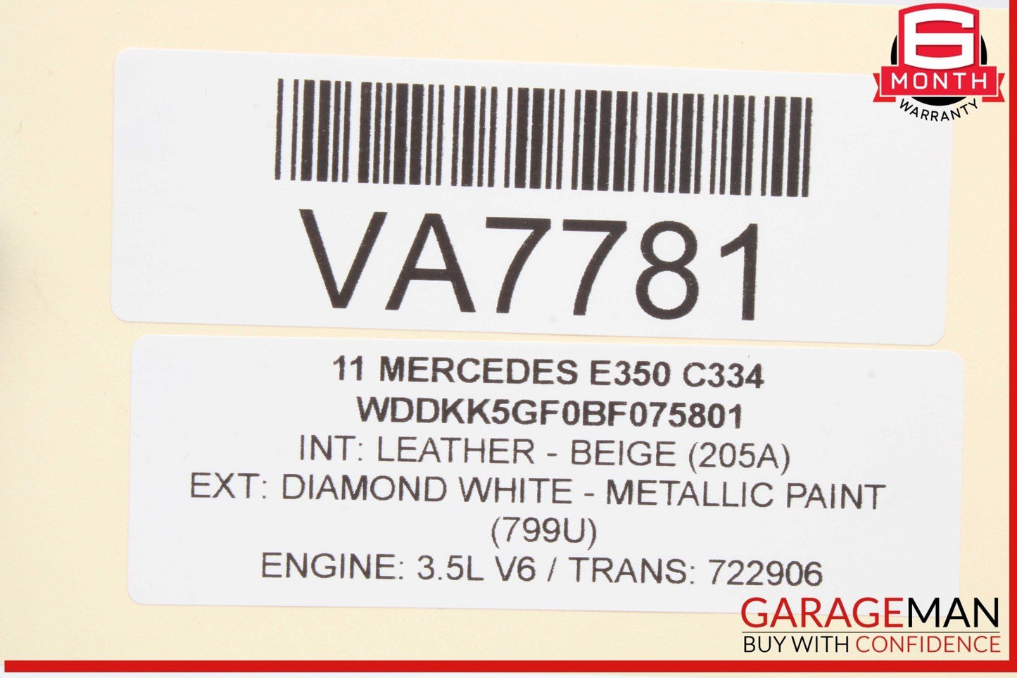 03-13 Mercedes W212 E350 CL550 C300 Fuel System Purge Valve 0004708893 OEM
