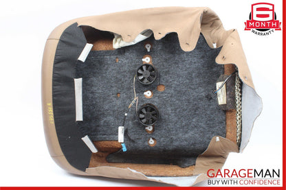 07-09 Mercedes W221 S550 Front Right Side Top Upper Seat Cushion Brown OEM
