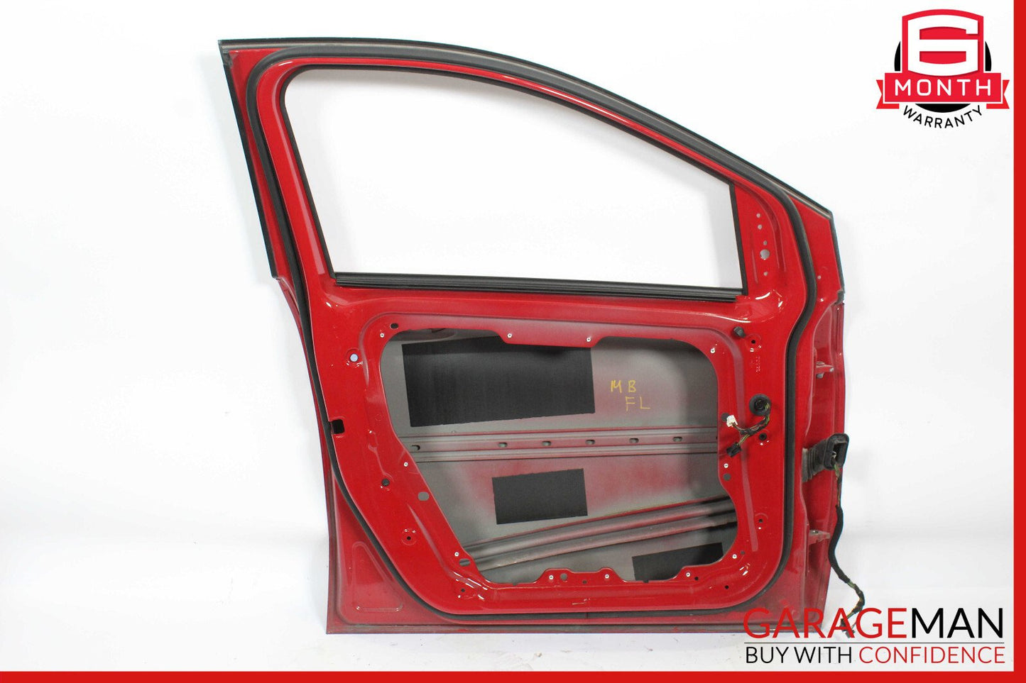 12-19 Mercedes W242 W246 B-Class Front Left Driver Side Door Shell Red OEM