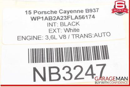11-18 Porsche Cayenne 958 Rear Left / Rear Right Wishbone Upper Control Arm