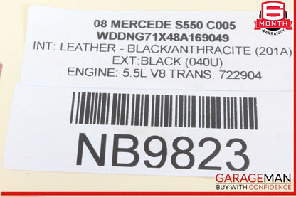 07-14 Mercedes W221 S550 CL550 Rear Left / Right Side Upper Control Arm OEM