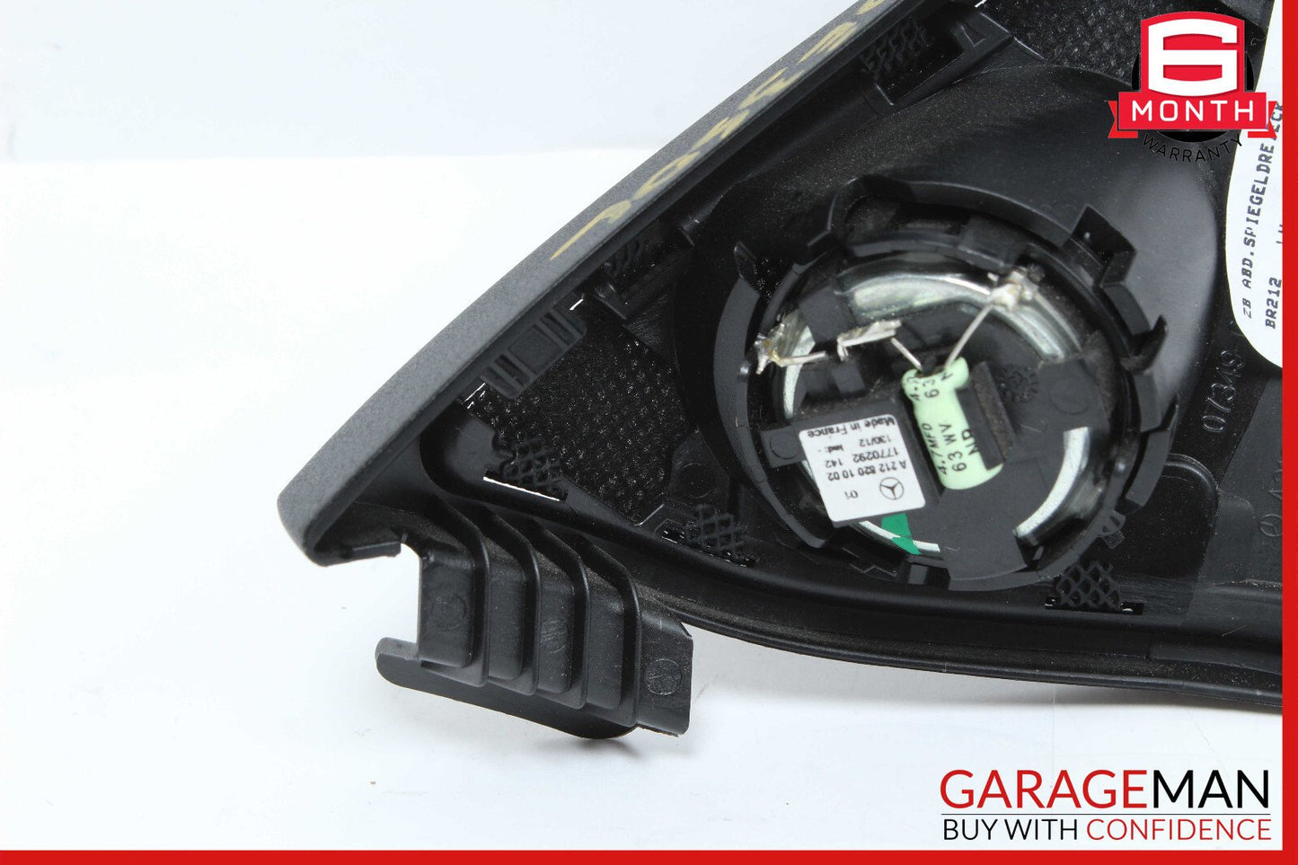 10-16 Mercedes W212 E350 Front Left Side Door Panel Tweeter Speaker Cover OEM