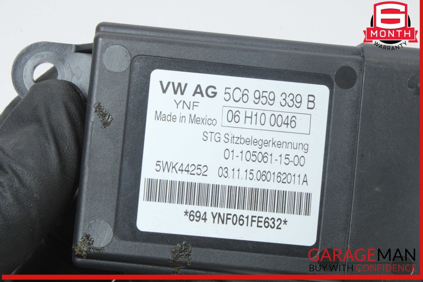 12-18 Audi A7 A6 Front Right Passenger Side Seat Occupant Sensor Control Module