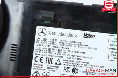 15-21 Mercedes W205 C300 Wireless Phone Charging Unit Control Module Unit OEM
