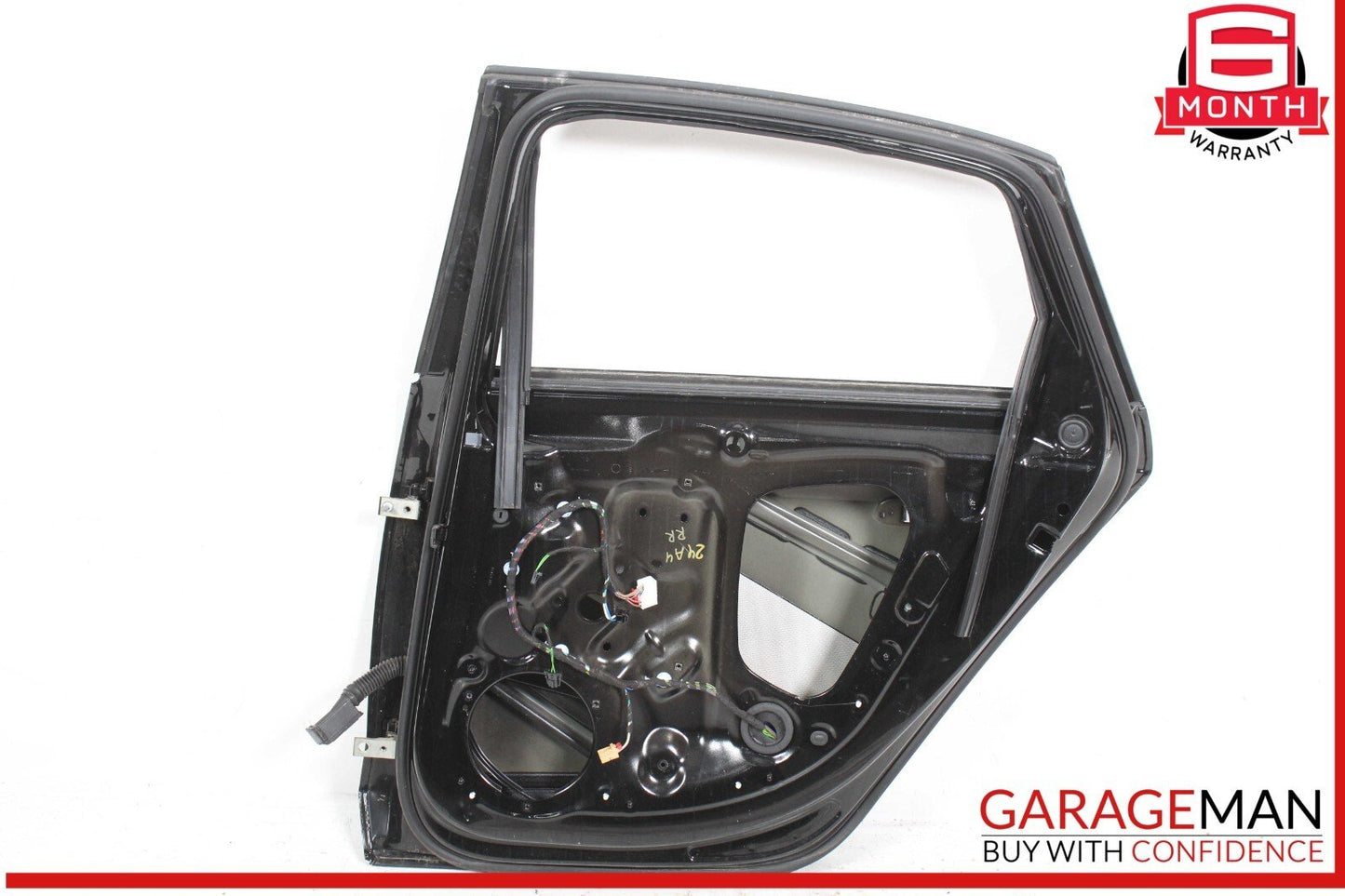 17-24 Audi A4 Sedan Door Shell Rear Right Passenger Side Black OEM