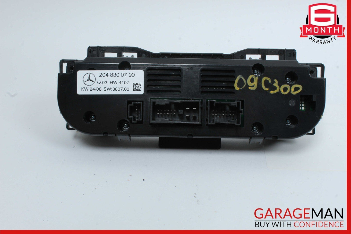 08-11 Mercedes W204 C300 C63 AMG AC A/C Heater Climate Control 2048300790 OEM
