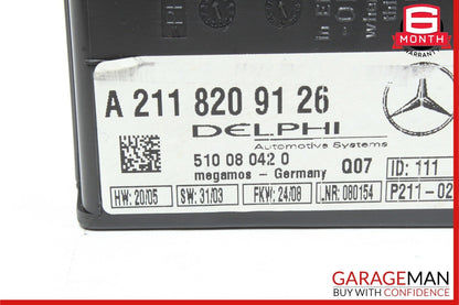 00-11 Mercedes R171 SLK350 CLK500 CL500 S430 Anti Theft Alarm Module Unit OEM