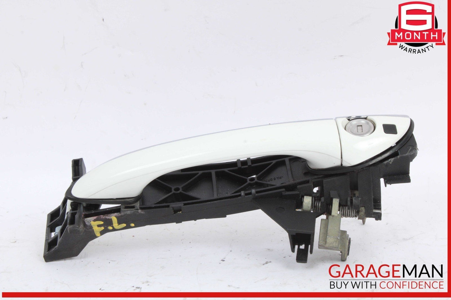 00-06 Mercedes W220 S430 Front Left Driver Side Exterior Door Handle White OEM