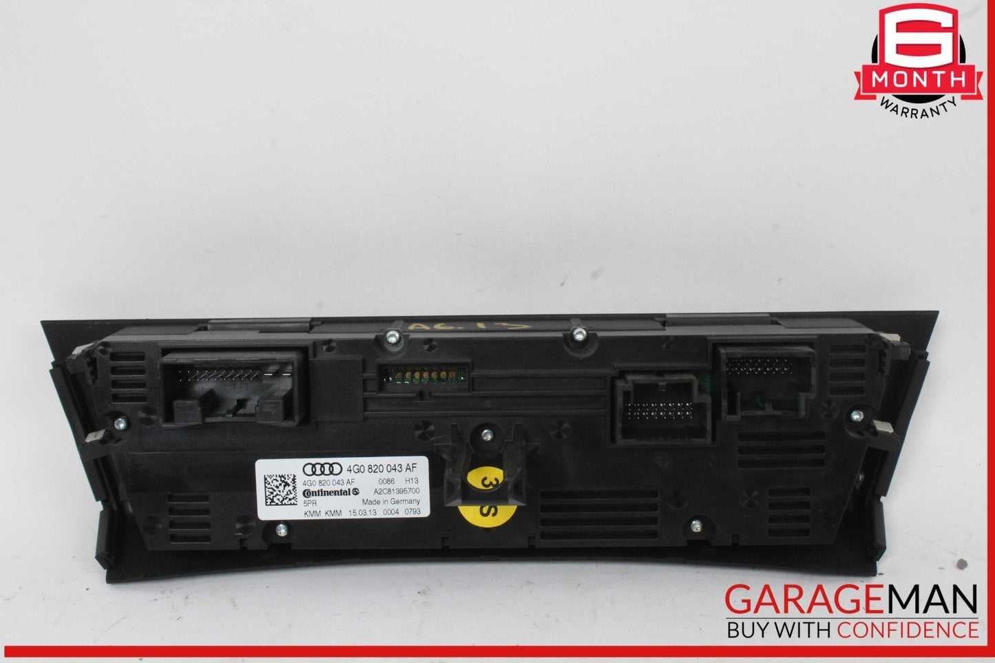 12-18 Audi A6 A7 AC A/C Air Conditioning Heater Temperature Control Unit OEM