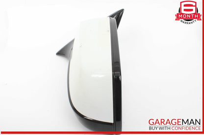 12-18 BMW 640i 650i Front Left Driver Side Door Rear View Mirror White OEM