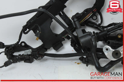 06-09 Mercedes W211 E350 Engine Motor Wire Harness Assembly w/ Ignition Coil OEM