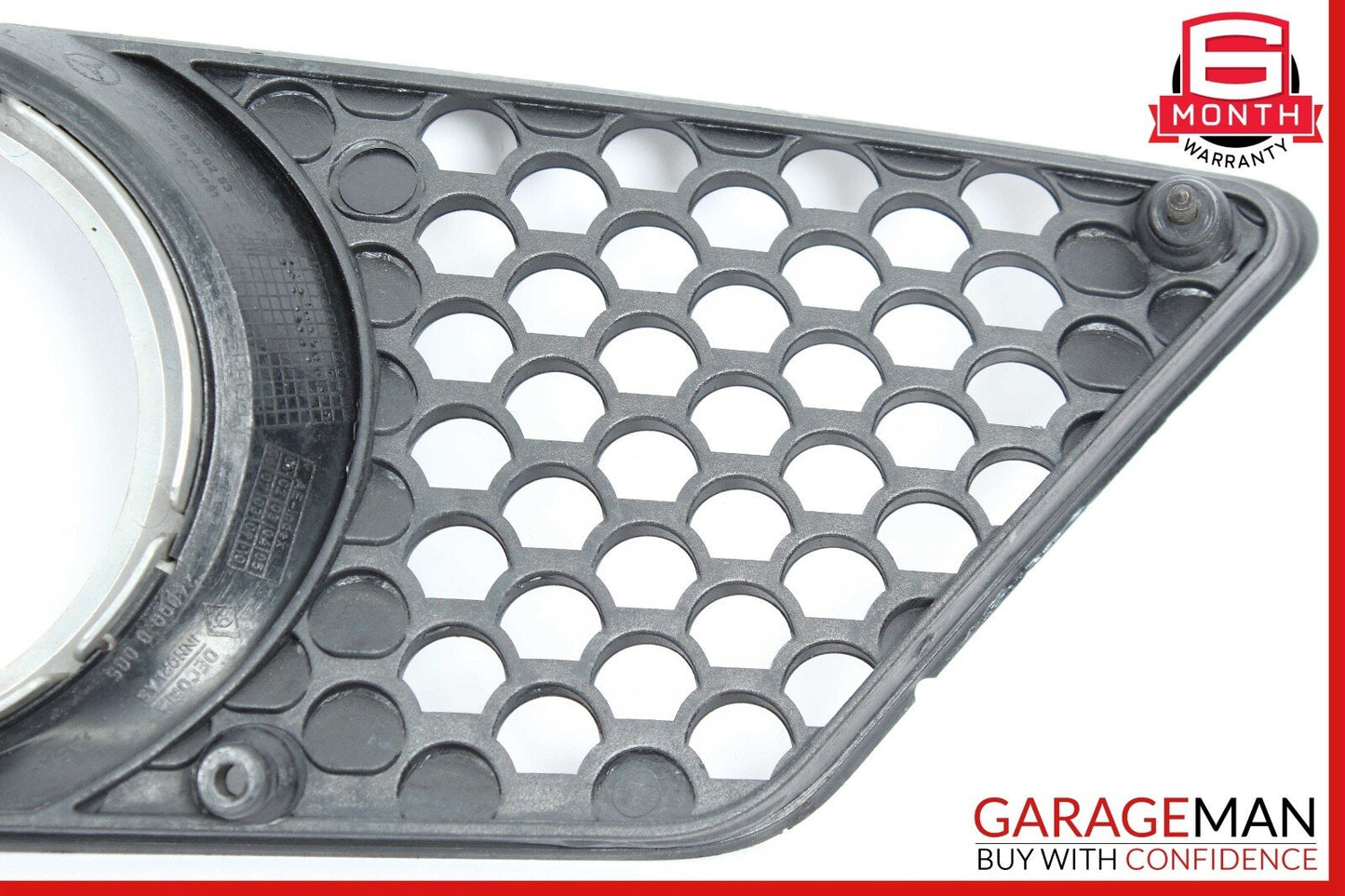 08-11 Mercedes W204 C300 AMG Sport Bumper Left Fog Light Grille Grill OEM